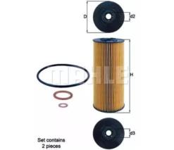 MAHLE FILTER OX 137 D1/S